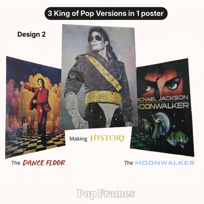 3D King of Pop Poster