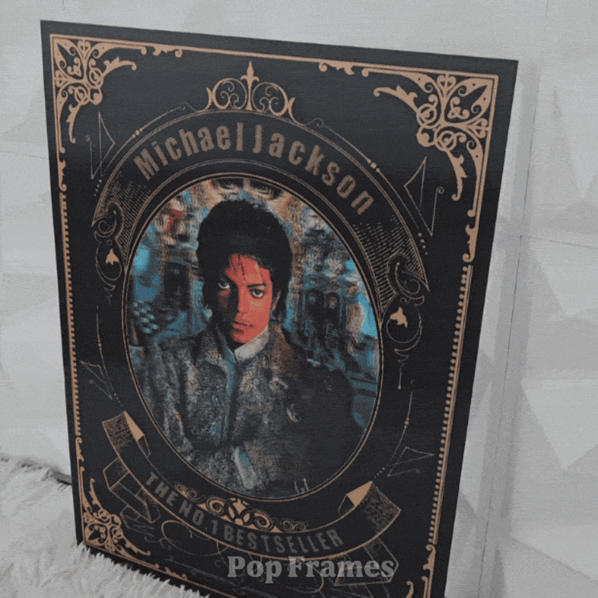 3D King of Pop Poster