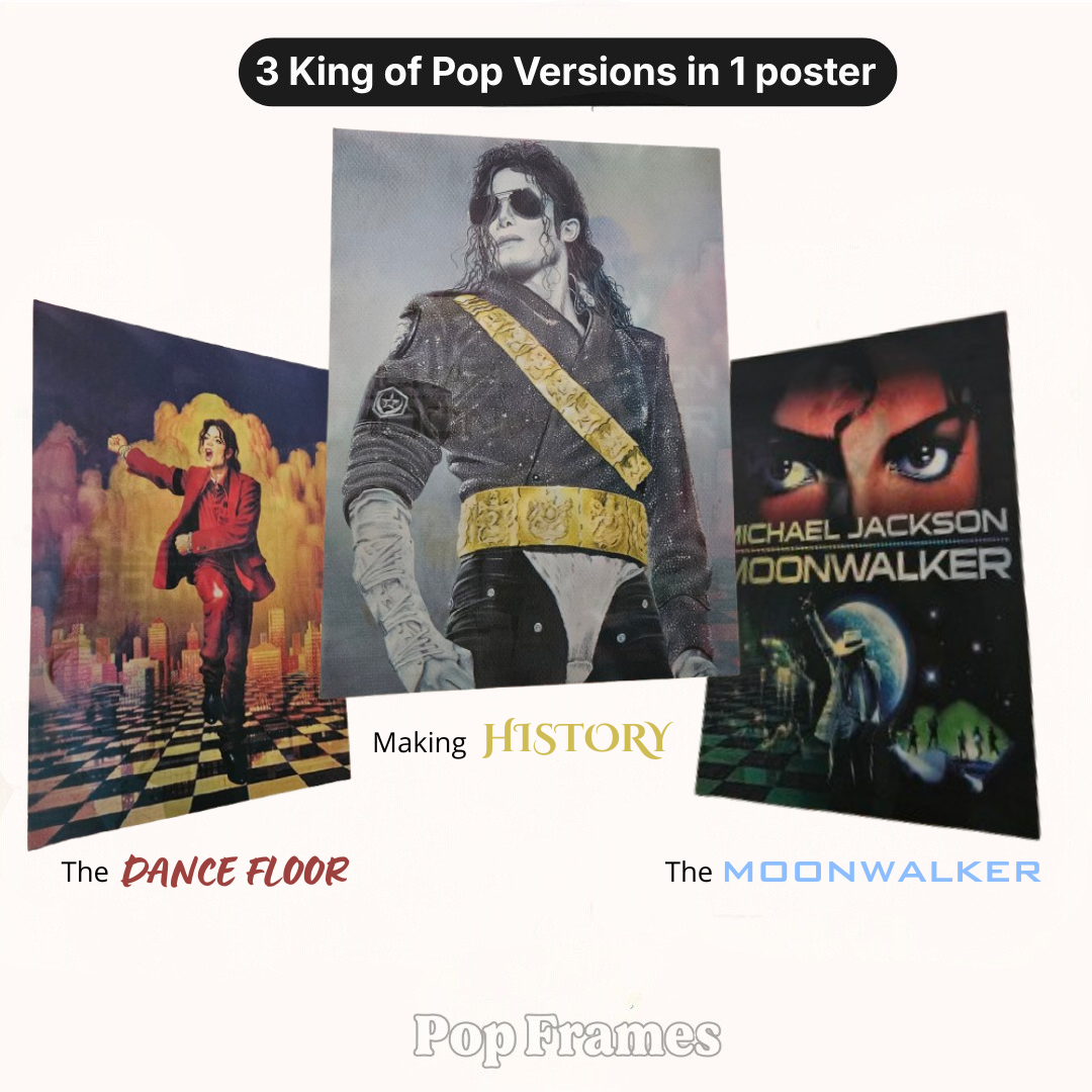 3D King of Pop Poster