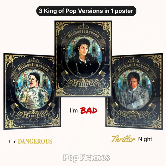 3D King of Pop Poster